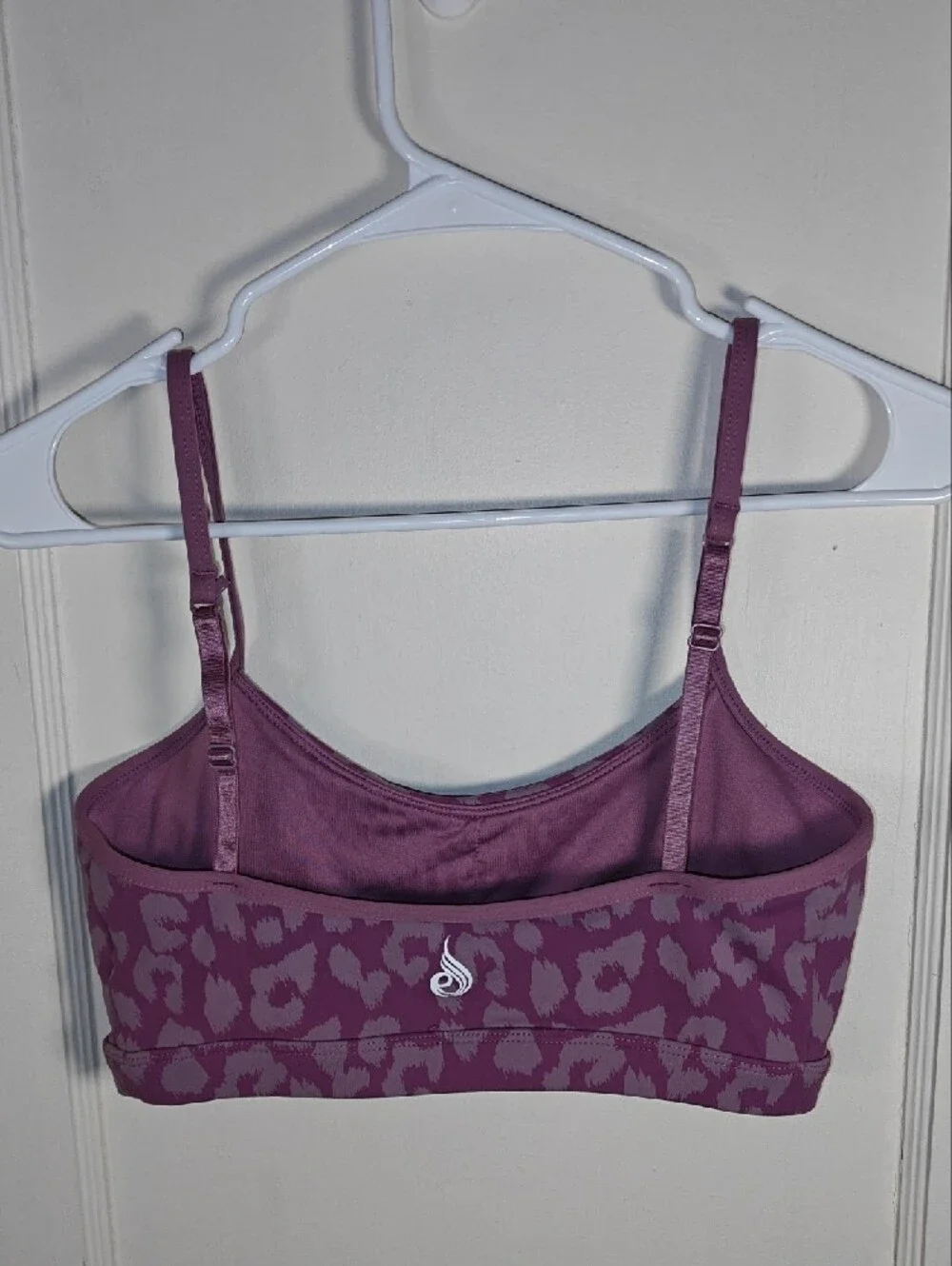 Ryderwear 3pc Set XS M Purple Leopard Bra, Black 2.5